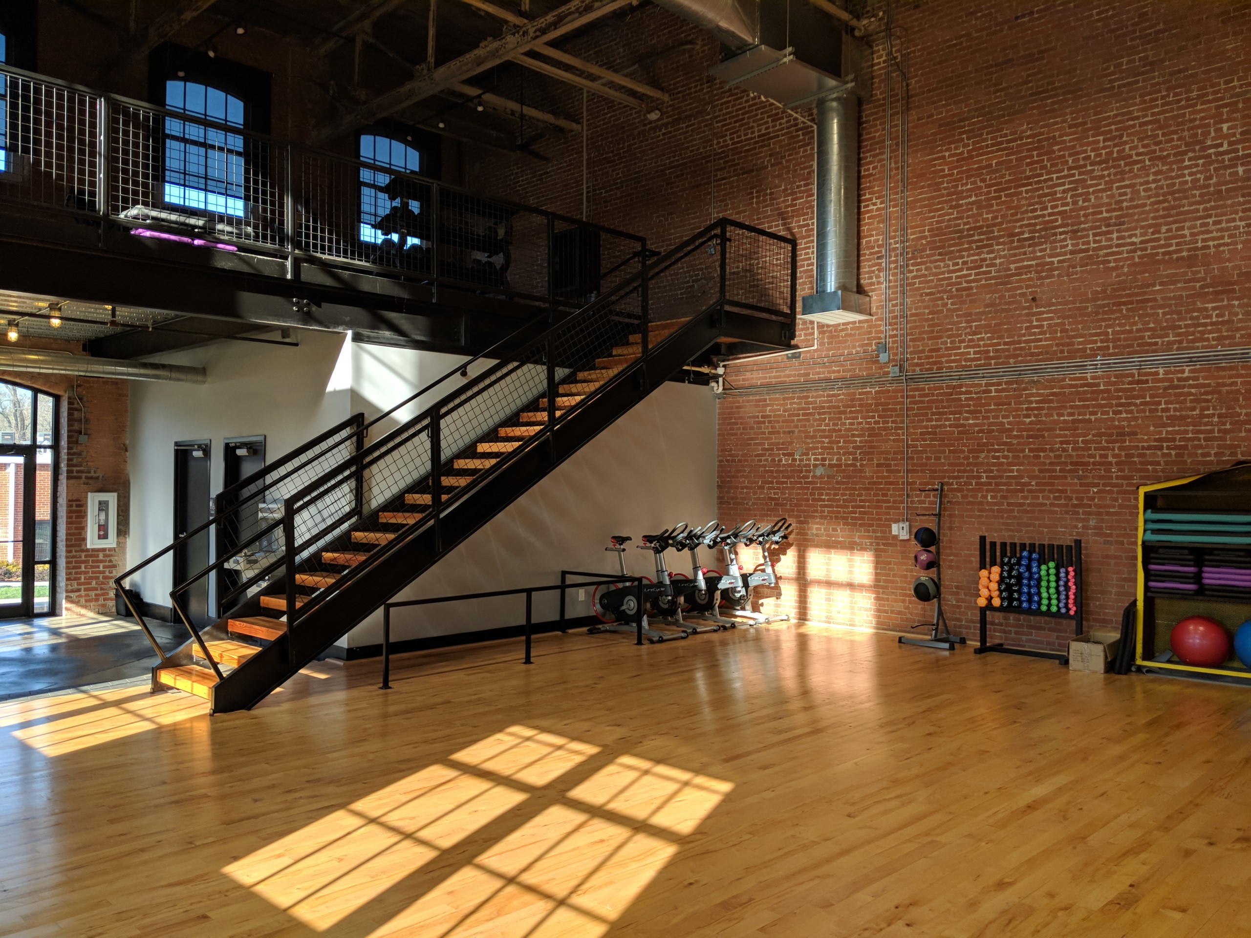 2-story Workout Room | Drayton Mills Lofts